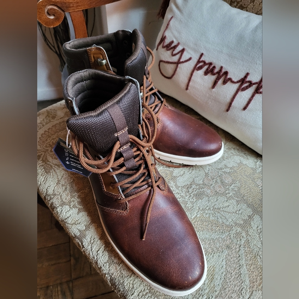 Timberland Dark Brown Leather Boots